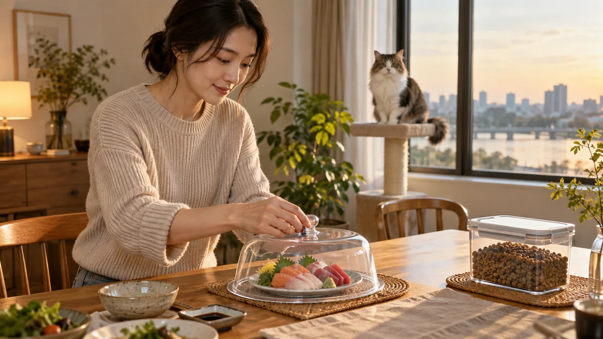 고양이 생선회 먹어도 될까? 연어·참치 생식과 가시·위생 기준