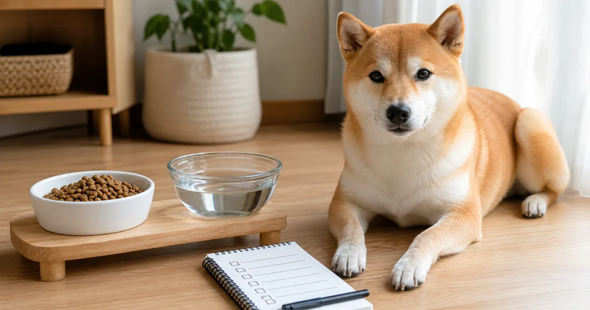 강아지 변이 묽을 때 사료를 바꿔야 할까? 식단 점검 순서